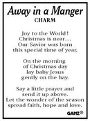 Away in a Manager - Charm box