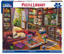 Puzzle Library Puzzle - 1000 Piece - Toy Shoppe >> Puzzles - by White Mountain Puzzles