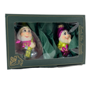 4-Inch Enchanted Gnomes - 2 Piece Set - Christmas >> Ornaments >> Glass - by Christmas By Krebs - view 2