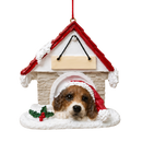 Ceramic Doghouse Ornament - Beagle - Animals - by E&S Pets