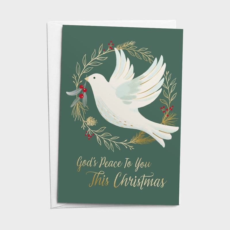 God's Peace This Christmas - 18 Christmas Boxed Cards and Envelopes, KJV