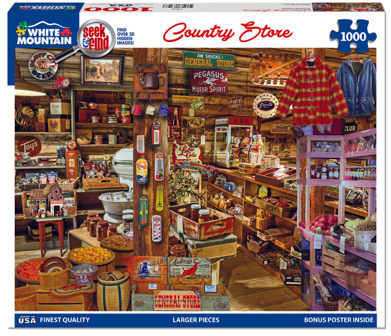 Country Store  Puzzle - 1000 Piece