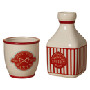 Ceramic Milk Jar & Cup – Just for Santa