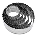 Double Sided Biscuit Cutter Stainless Steel 6 Piece Set - Cookie Cutters - by R&M International - view 3