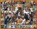 World Of Dogs - 1000 Piece Jigsaw Puzzle - Toy Shoppe >> Puzzles - by White Mountain Puzzles - view 2