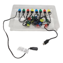 Portable String of Holiday Lites - 9 Feet Long