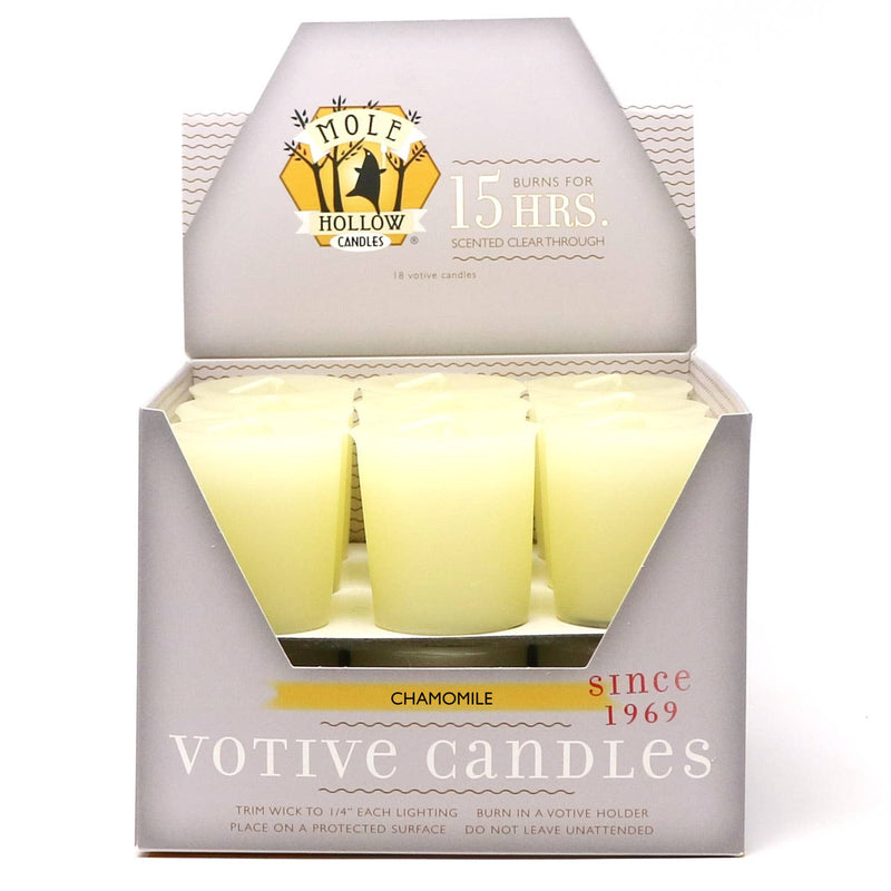 Scented Votive Candle Singles - Camomile - The Country Christmas Loft
