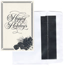Happy Holidays Silver Foil Embossed Card Collection - Boxed Christmas Cards - by Paper Images
