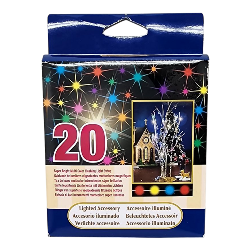 Super Bright Multi Color Flashing Light String for Villages
