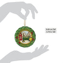 Tractor Tire with Scene Ornament - Christmas >> Ornaments >> Jim Shore - by Jim Shore - view 4