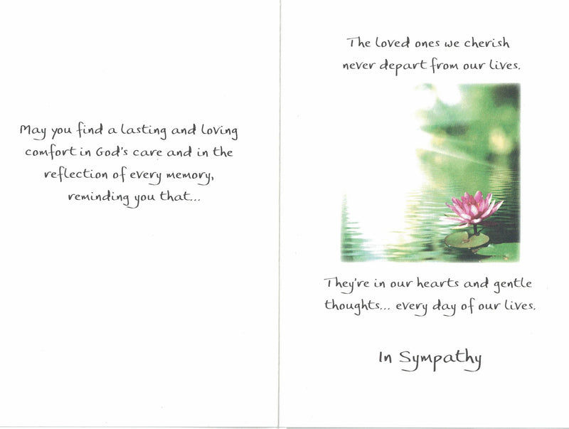 With Deepest Sympathy Greeting Card - The Country Christmas Loft