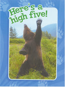 Here's A High Five  - Congratulations Card - Gift Shoppe >> Greeting Cards >> Novelty - by Leanin Tree