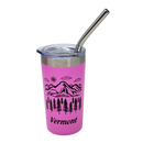 Vermont Green Mountains Stainless Steel 2oz Shooter - Pink