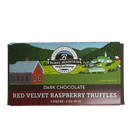 Dark Chocolate Red Velvet Raspberry Truffles - 2 Piece