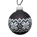 Krebs Value Glass Ornament 4 pack - Nordic Snowflakes