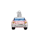 Classic Car Glass Ornament