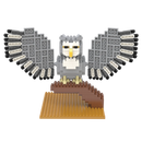 Mini Building Blocks - Great Horned Owl