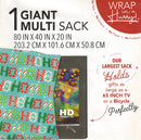 Massive TV or Bike Gift Bag - Ho Ho  Ho