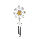 Solar LED Lighted Wind Chime - Sun - Gift Shoppe >> Wind Chimes - by mission Gallery