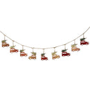 Metal Truck Garland - 6 Feet Long