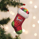 Skittles Stocking  Glass Ornament - Christmas >> Ornaments >> Glass - by Old World Christmas - view 5