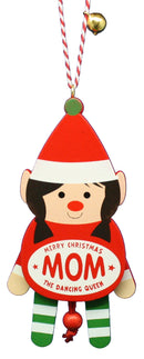 Dancing Wooden Ornament (Family) -