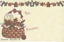 Gift Tags - Basket of Christmas Cheer - Gift Shoppe >> Greeting Cards - by Posies And Such