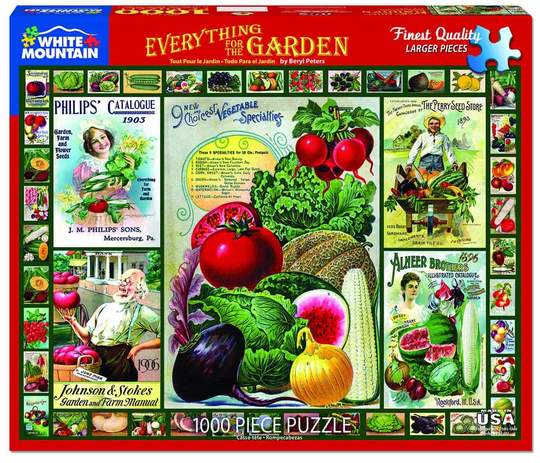 Everything for the Garden - 1000 Piece Jigsaw Puzzle - The Country Christmas Loft