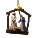 Silent Night Nativity Ornament