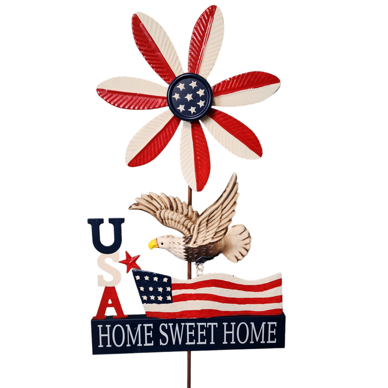 Patriotic 43 Inch Wind Spinner