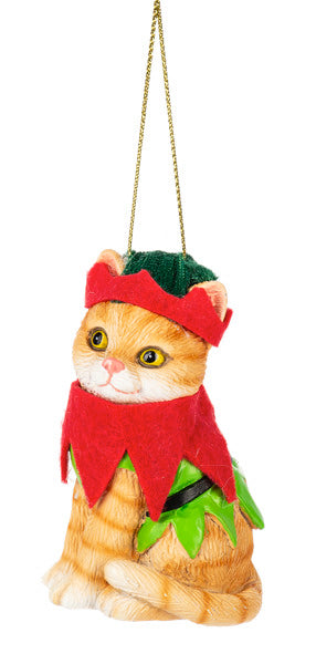 Fleas Navidad Cat Ornament - Tabby