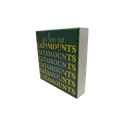 Small Talks Sign - We Love Our Catamounts Green/Gold - Paintings and Prints - by Sincere Surroundings - view 2