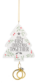 Tree Ornament - Our First Christmas Together