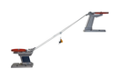 Basic Ski Lift - Black and Red - Base Mount - Includes 4-seater Chair - Ski Lift - by Jagerndorfer - view 2