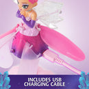 Crystal Flyers Magical Flying Fairy With Crystal Wings