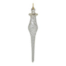 Crystalline Ice Scepter with Gold Crown - Glass Icicle