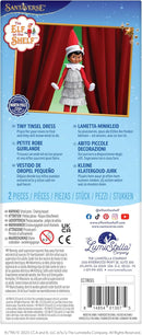 The Elf on the Shelf  Claus Couture Tiny Tinsel Dress