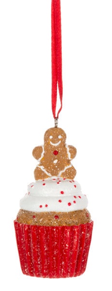 Cupcake Ornament -
