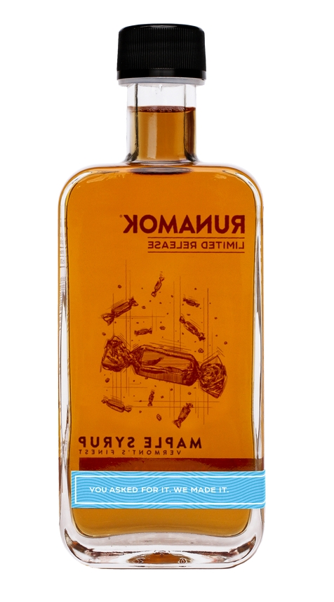 Salted Caramel Infused Maple Syrup