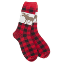 Nature Walk Crew - Lumberjack Moose - Clothing >> Socks >> Adult - by World's Softest