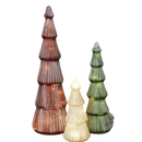 Mercury Glass Tree Trio