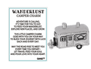 Wanderlust Camper Charm - A Charm for Adventurous Spirits - Gift Shoppe >> Jewelry >> Charms and Worry Stones - by Ganz