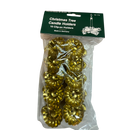 Gold Clip-on Candle Holders - Set of 10