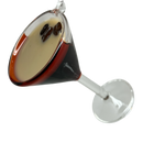 Glass Espresso Martini Ornament - Christmas >> Ornaments >> Food & Drink - by Kurt Adler