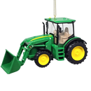 John Deere 680R Diesel Tractor with Loader Ornament