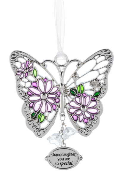 Butterfly Kisses Ornament -