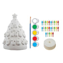 Light-Up Christmas Tree - 6" Plaster Paint Kit