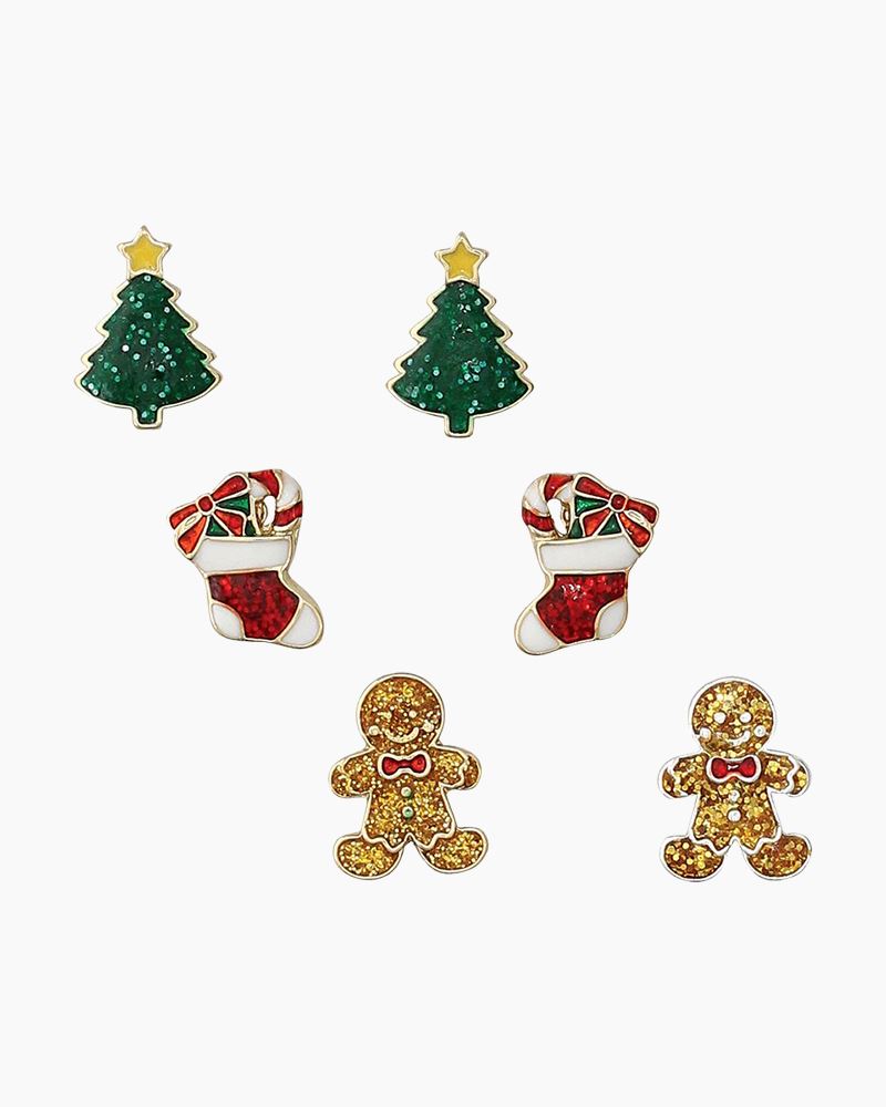 Christmas Trio Set - Earrings
