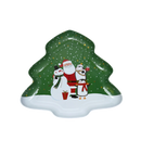Tree Shaped Tray - Santa And Friends