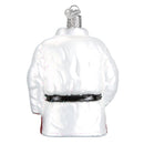 Martial Arts Robe Glass Ornament